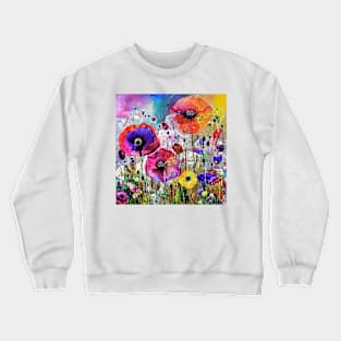 big poppies Crewneck Sweatshirt